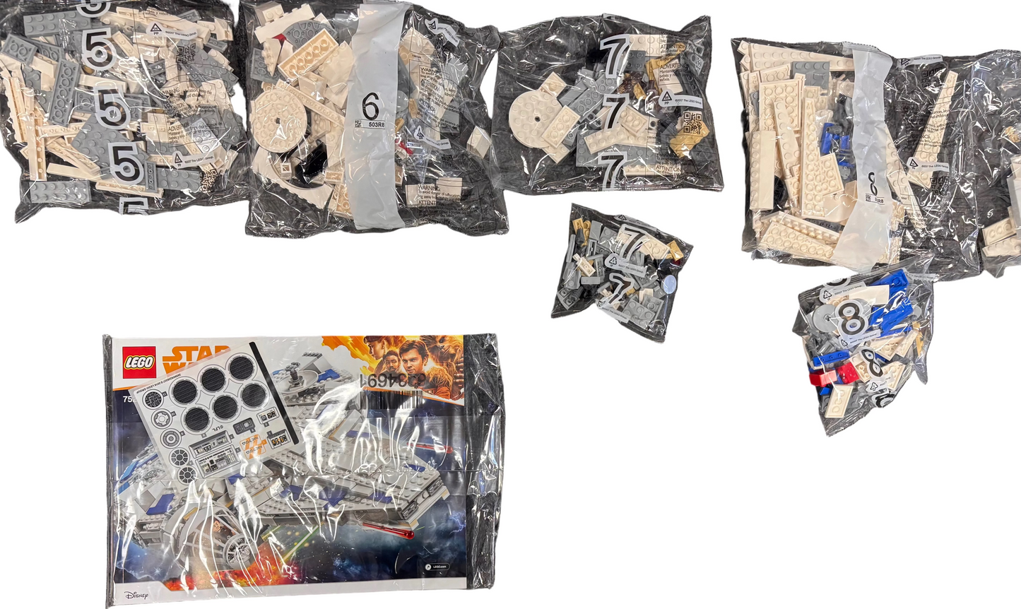 LEGO STAR WARS KESSEL RUN MILLENNIUM FALCON COMPLETE IN BOX