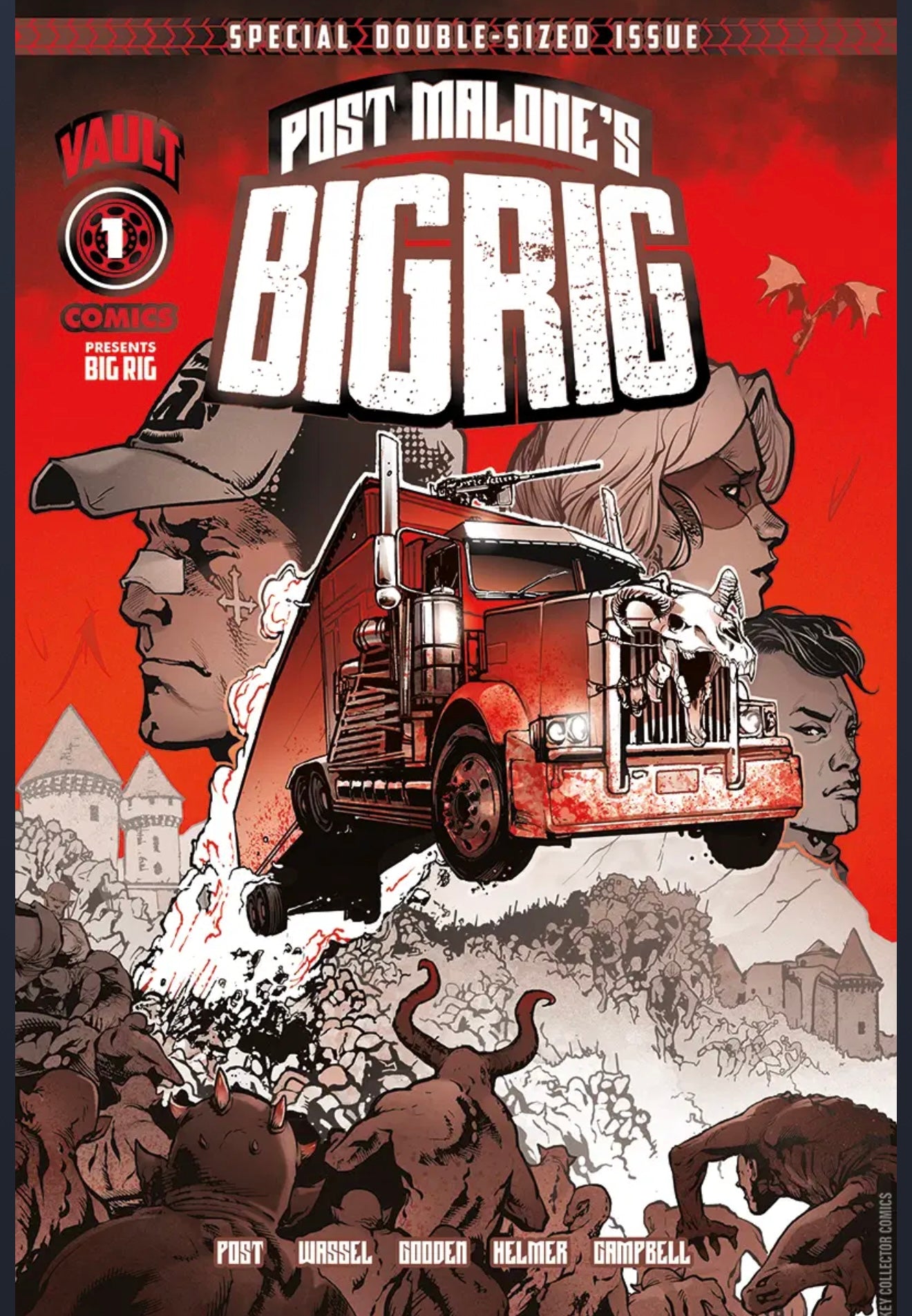 VAULT COMICS POST MALONES BIG RIG #1