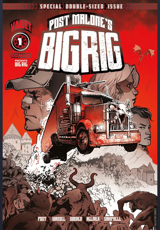VAULT COMICS POST MALONES BIG RIG #1