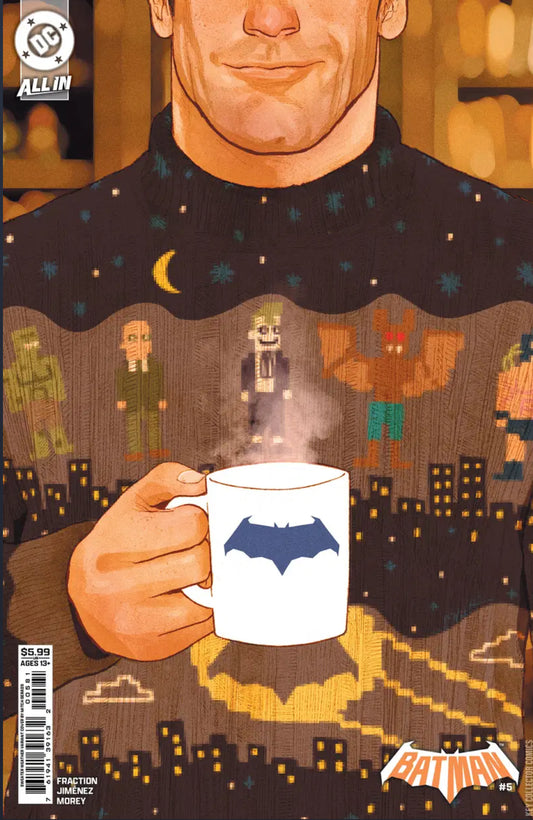 DC COMICS BATMAN #5 CVR F MITCH GERADS SWEATER WEATHER CARD STOCK VAR