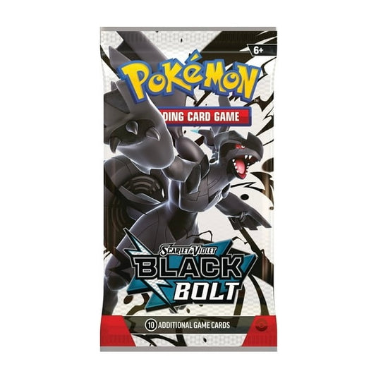 POKÉMON TRADING CARD GAME BLACK BOLT BOOSTER PACK SEALED
