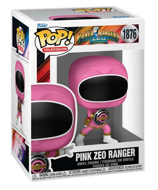 FUNKO POP TELEVISION POWER RANGERS ZEO PINK ZEO RANGER