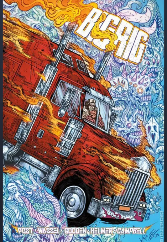 VAULT COMICS POST MALONES BIG RIG #1 BOX SET VARIANT MARIA WOLF LIMITED 4000 COPIES