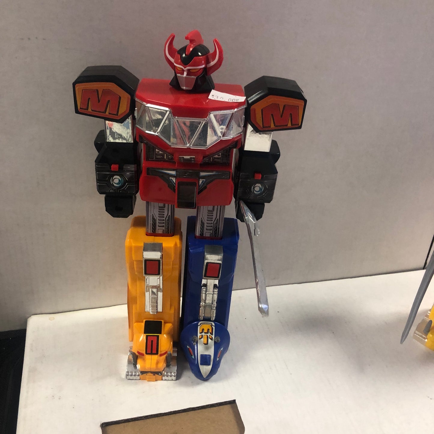 1991 POWER RANGERS MEGAZORD LOOSE GOOD CONDITION