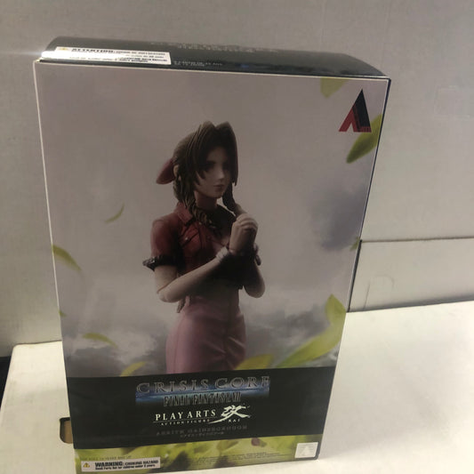 PLAY ARTS ACTION FIGURE CRISIS CORE FINAL FANTASY VII AERITH GAINSBOROUGH GREAT CONDITION