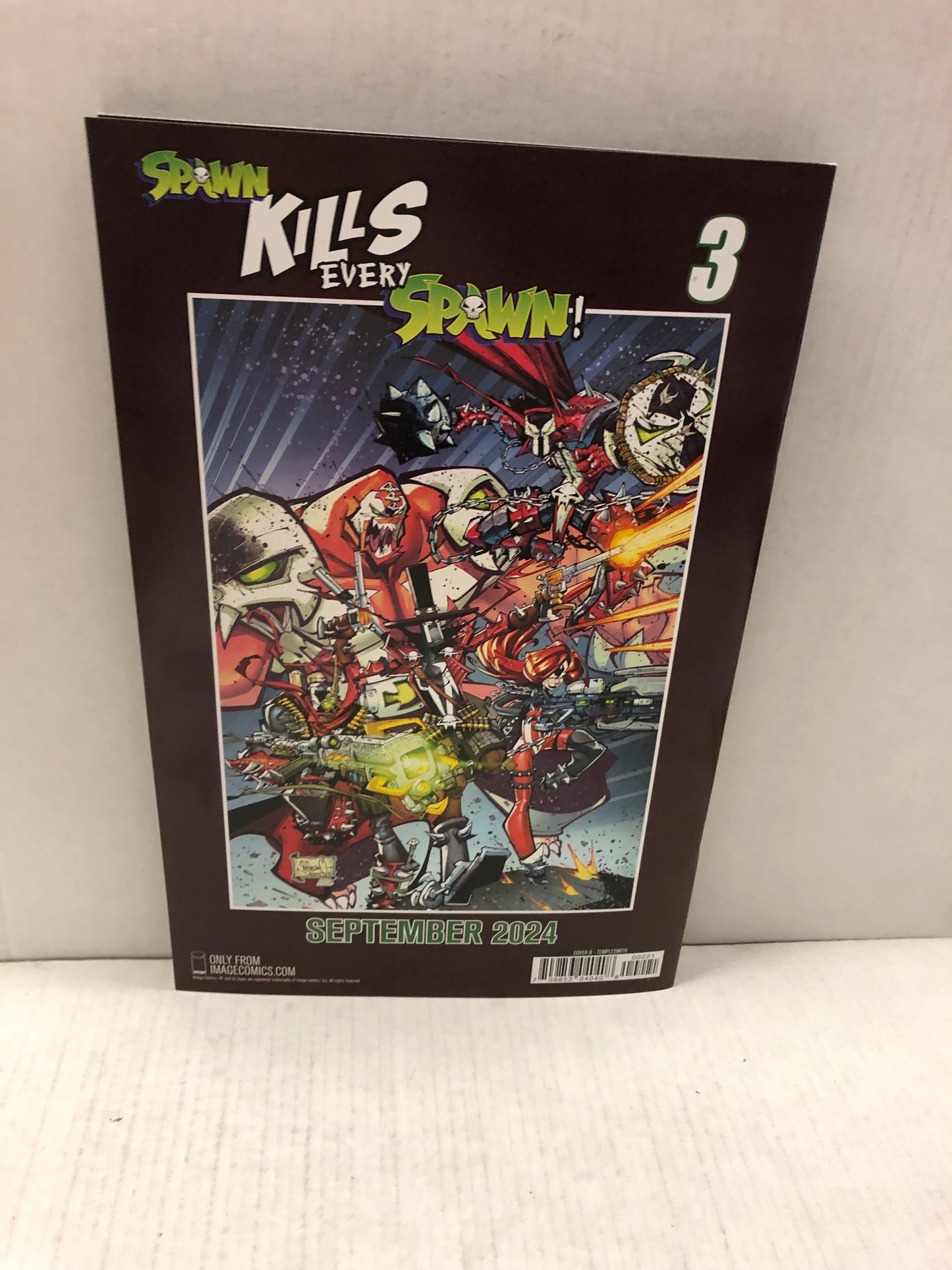 IMAGE COMICS SPAWN KILLS EVERY SPAWN 2 VARIANT