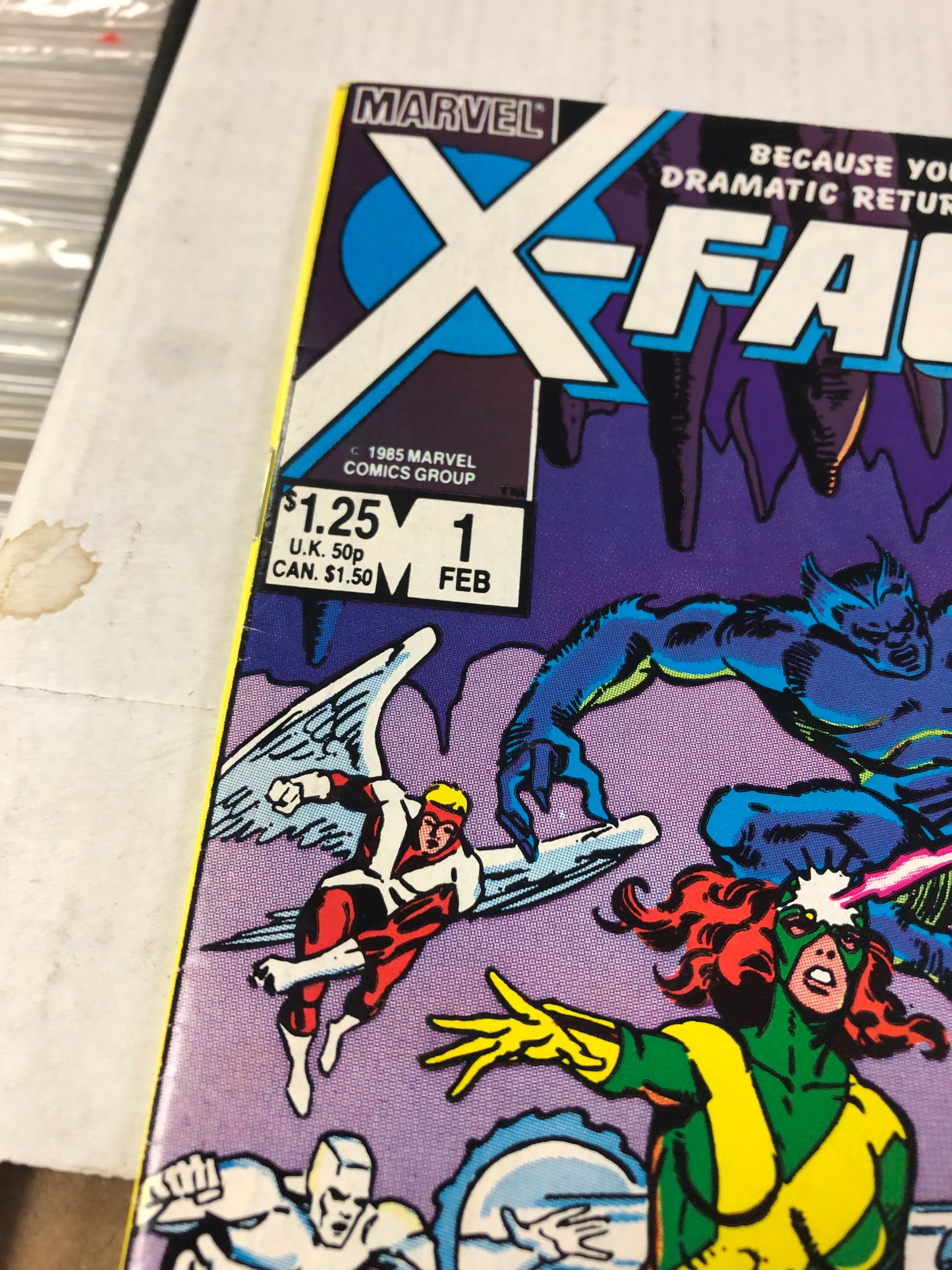 MARVEL COMICS X-FACTOR 1 (1986) 1ST TEAM APPEARANCE OF X-FACTOR FN/VF WP