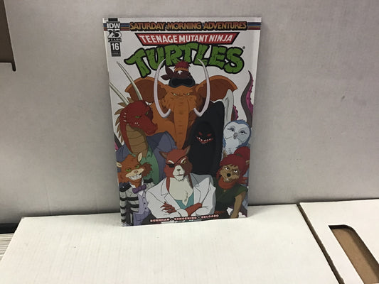 IDW PUBLISHING TEENAGE MUTANT NINJA TURTLES SATURDAY MORNING ADVENTURES 16