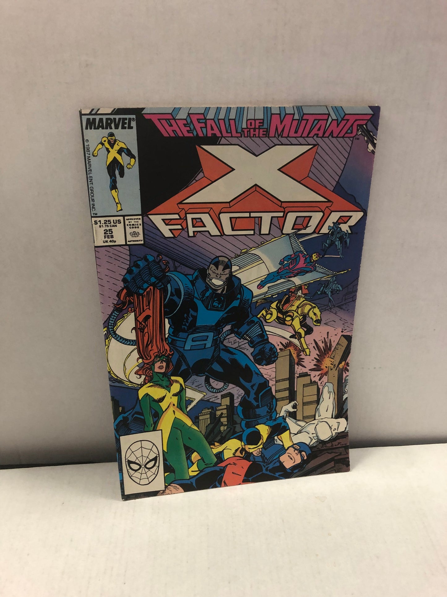 MARVEL COMICS X-FACTOR 25 (1988) FN/FN+ WP