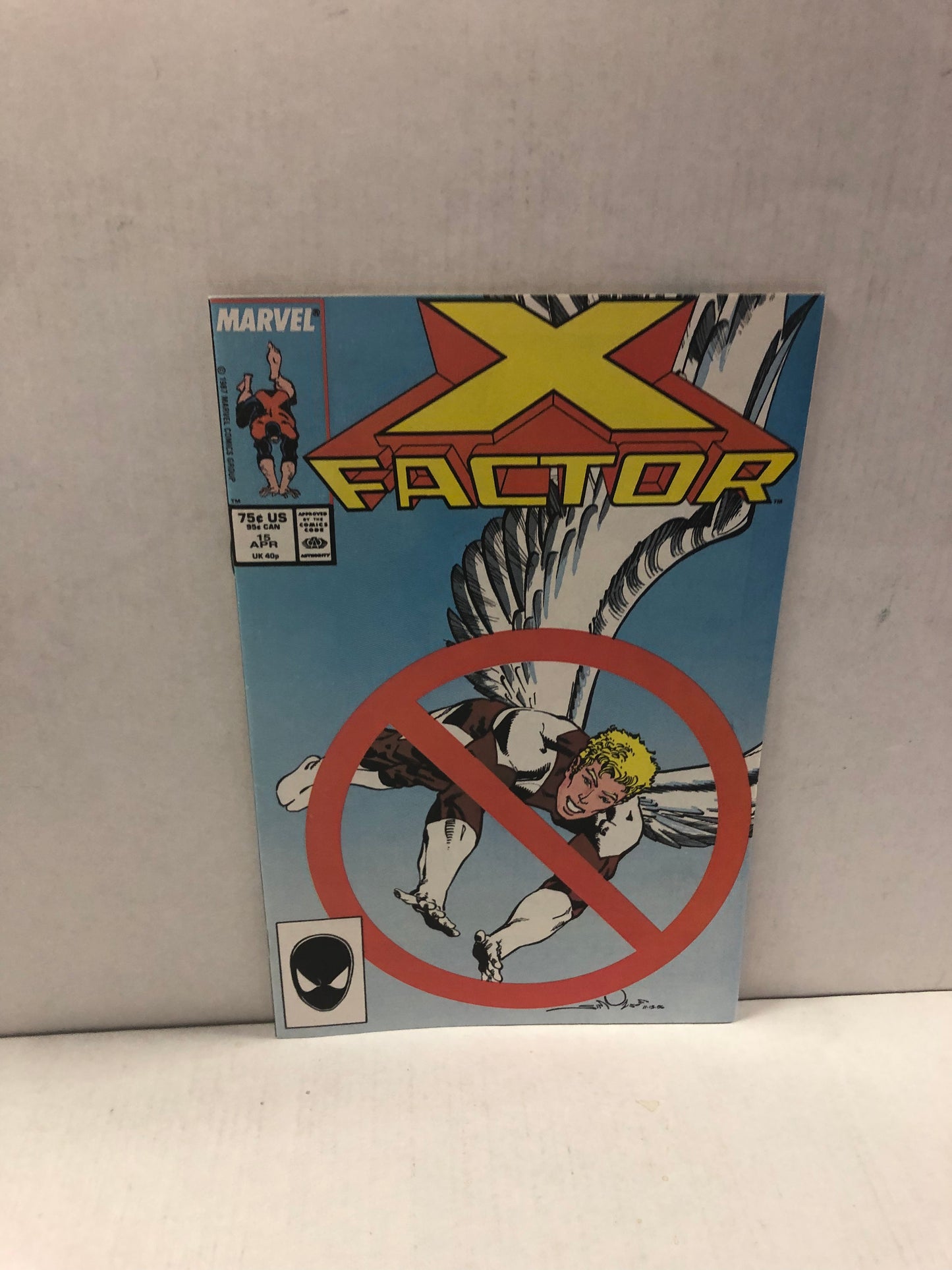 MARVEL COMICS X-FACTOR 10 FN+ OFF WHITE PAGES