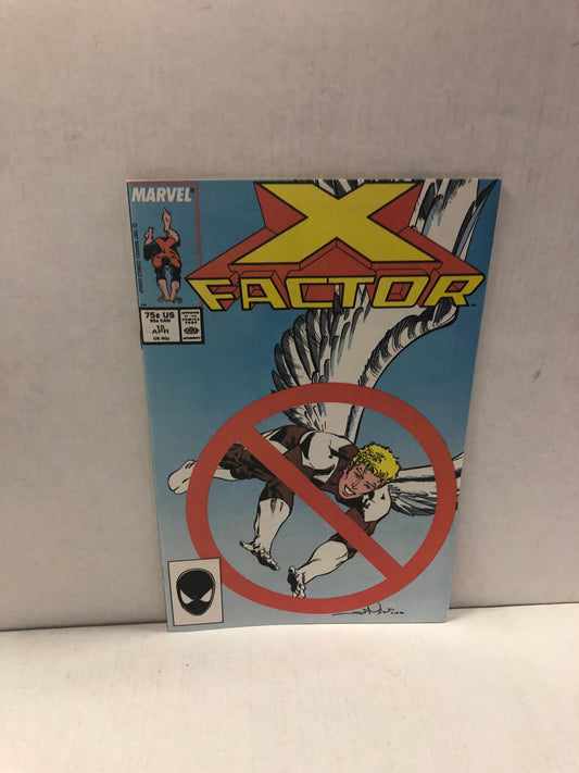 MARVEL COMICS X-FACTOR 10 FN+ OFF WHITE PAGES