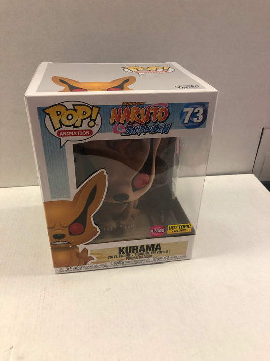 POP ANIMATION 73 KURAMA (POP ANIMATION- HOT TOPIC EXCLUSIVE, FLOCKED NARUTO SHIPPUDEN)