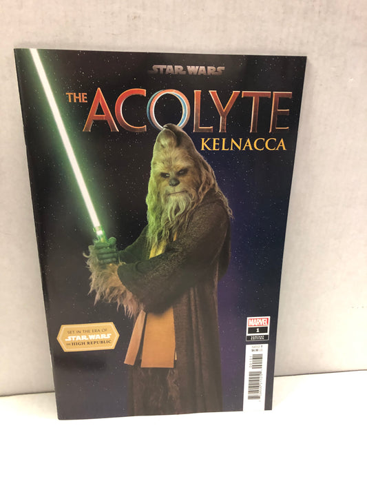 MARVEL COMICS STAR WARS THE ACOLYTE KELNACCA 1 VARIANT