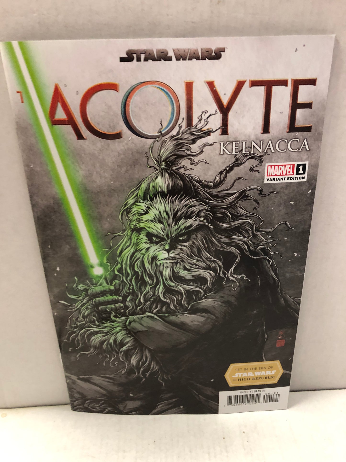 MARVEL COMICS STAR WARS THE ACOLYTE KELNACCA 1 VARIANT