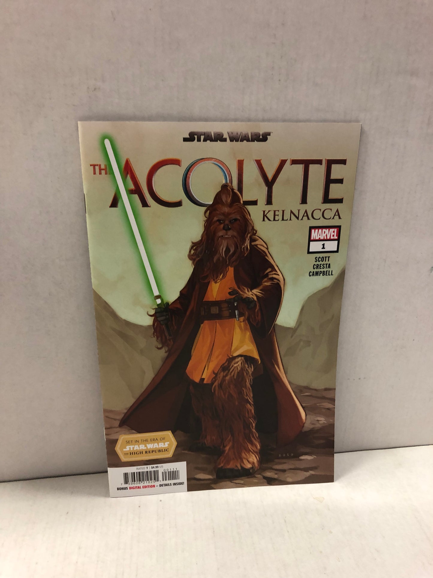 MARVEL COMICS STAR WARS THE ACOLYTE KELNACCA 1