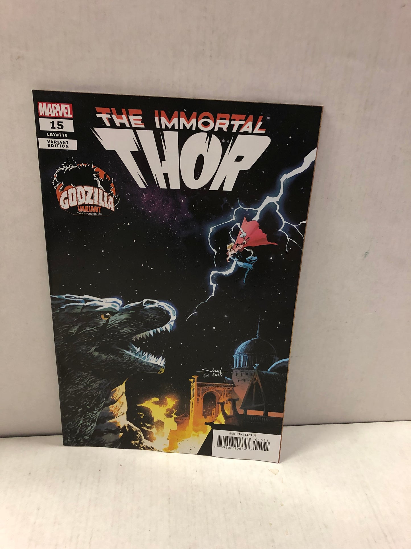 MARVEL COMICS IMMORTAL THOR 15 VARIANT