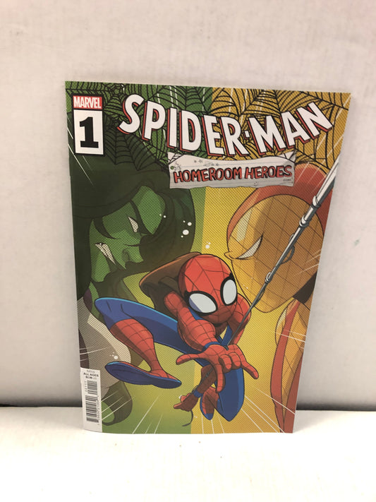 MARVEL COMICS SPIDER-MAN HOMEROOM HEROES 1