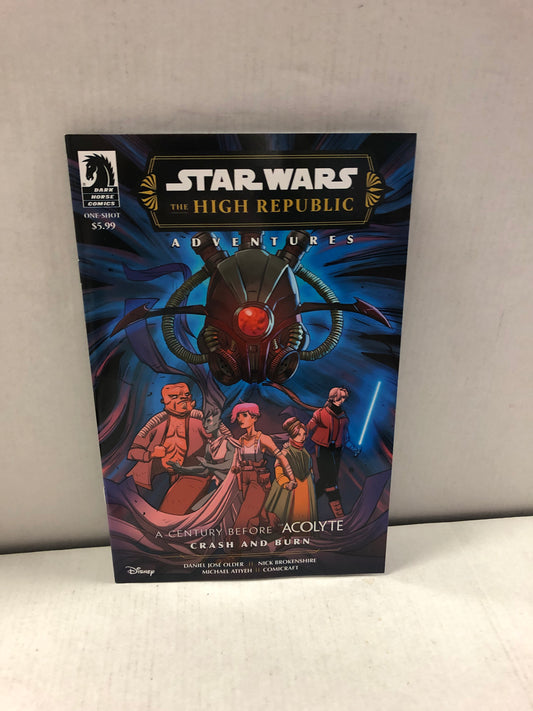 DARK HORSE COMICS STAR WARS THE HIGH REPUBLIC ADVENTURES CRASH AND BURN 1