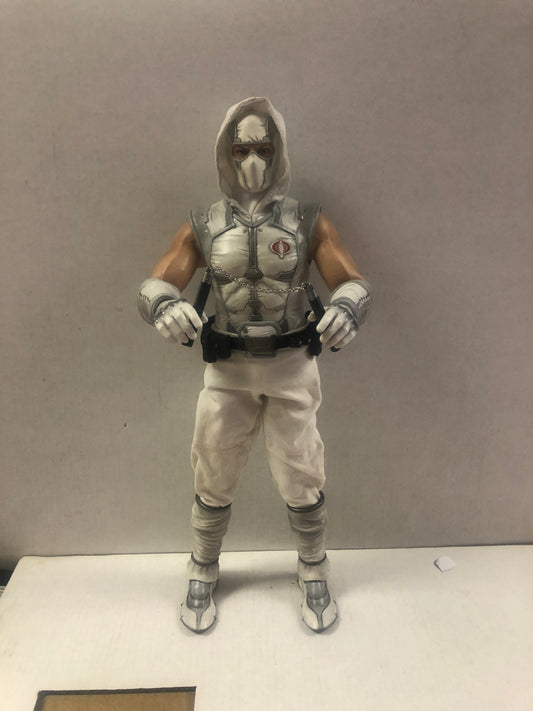 THREE ZERO 1/6 SCALE STORM SHADOW GI JOE FIGURE COMES WITH BOX GREAT CONDITION