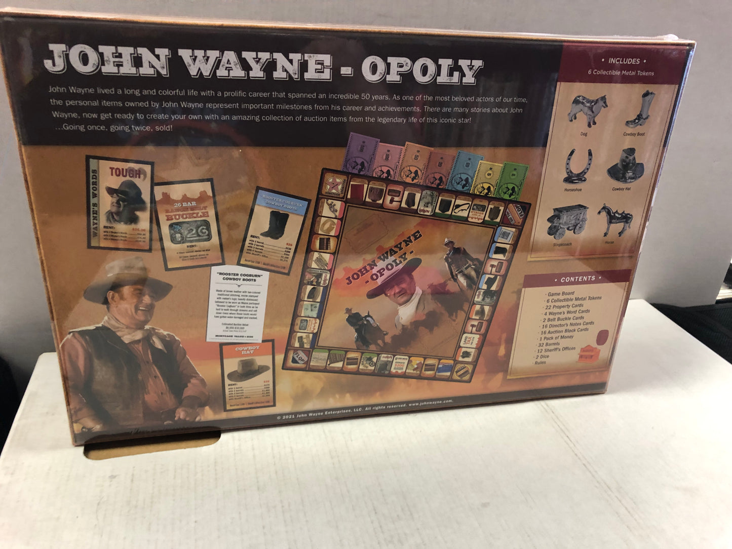 MASTER PIECES INC JOHN WAYNE OPOLY SEALED