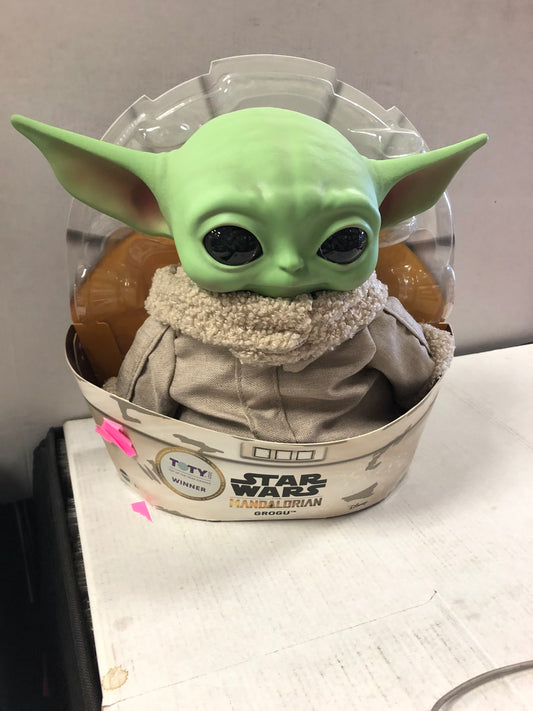MATTEL STAR WARS THE MANDALORIAN GROGU TOY GREAT CONDITION