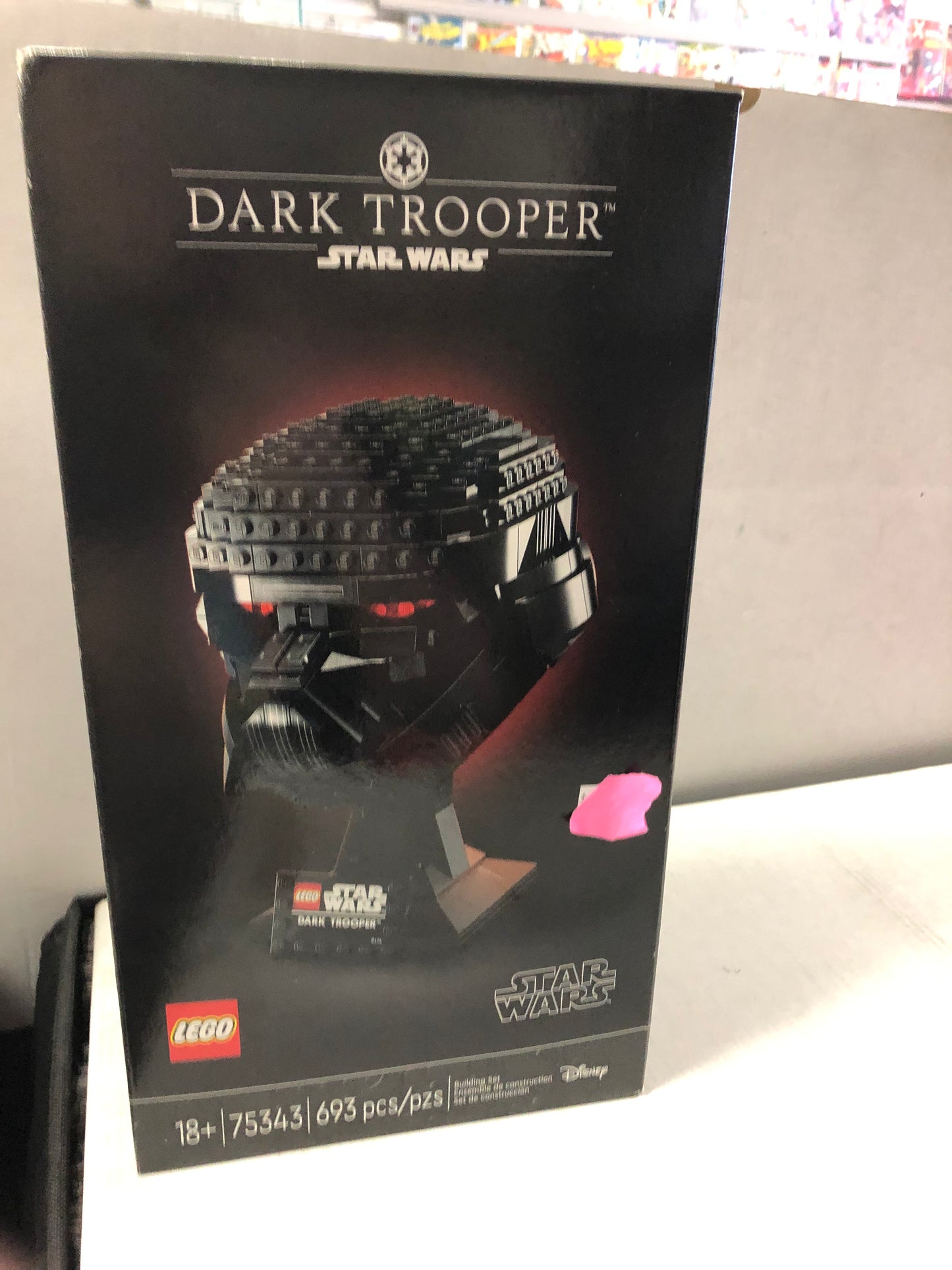 LEGO STAR WARS SET 75343 DARK TROOPER HELMET GREAT CONDITION SEALED