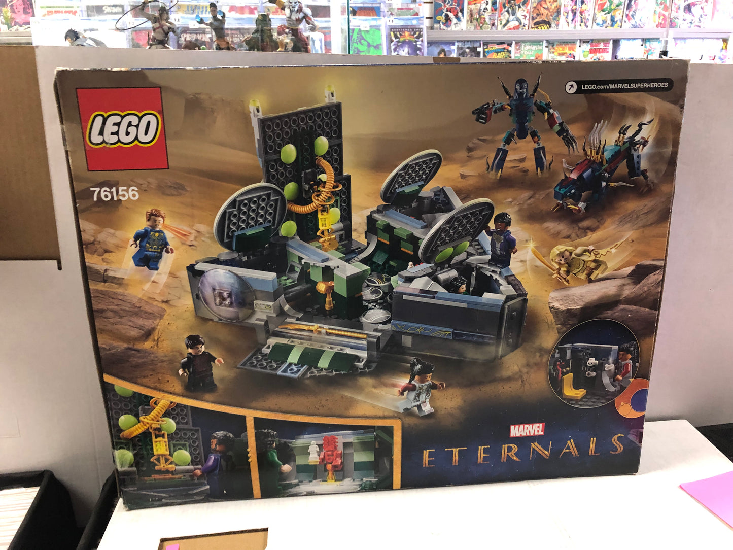 LEGO MARVEL THE ETERNALS SET #76156 - NIB!