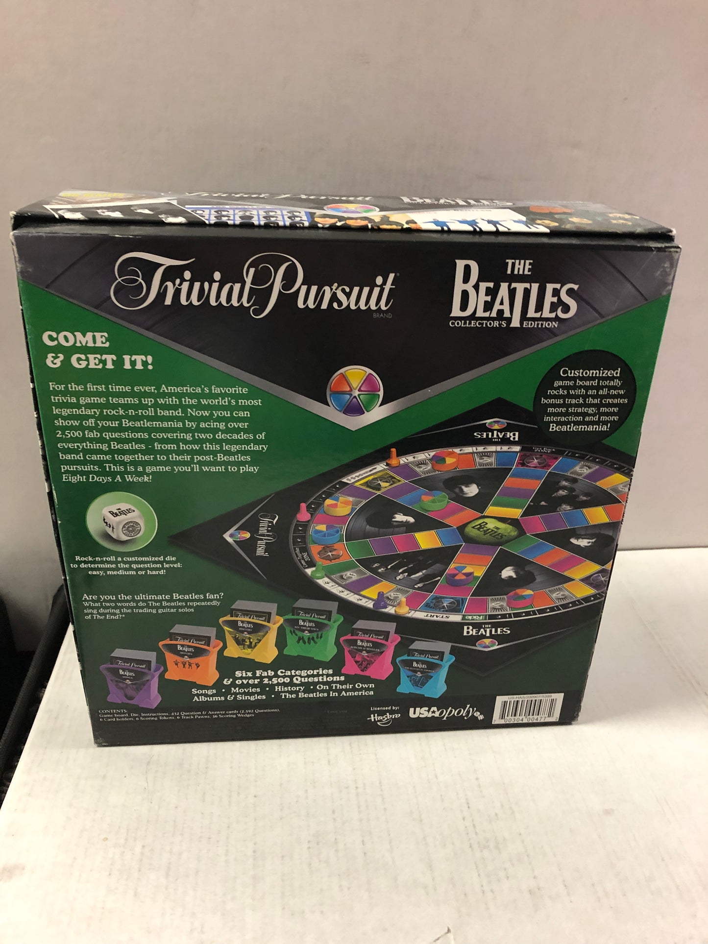 TRIVIAL PURSUIT THE BEATLES COLLECTORS EDITION COMPLETE NOT SEALED