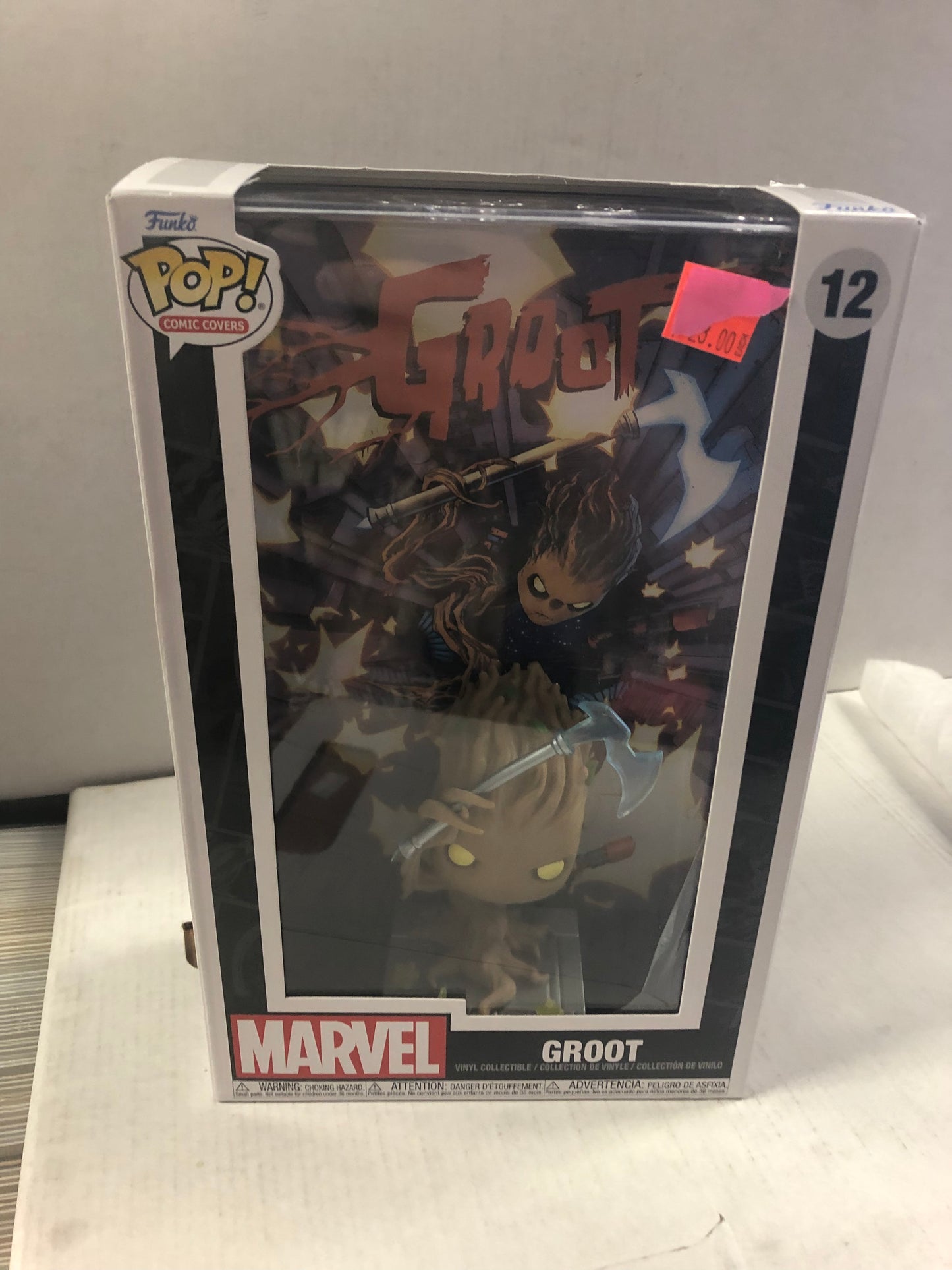 FUNKO POP COMIC COVERS 12 GROOT GREAT CONDITION