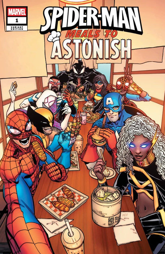 MARVEL COMICS SPIDER-MAN: MEALS TO ASTONISH #1 GIUSEPPE CAMUNCOLI VARIANT
