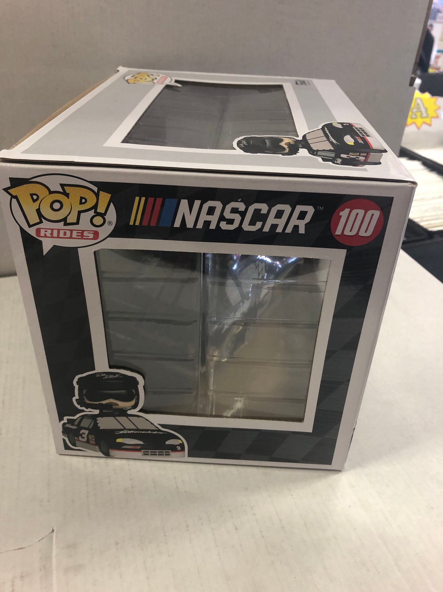 FUNKO POP RIDES NASCAR 100 DALE EARNHARDT WITH CAR WALMART EXCLUSIVE GREAT CONDITION