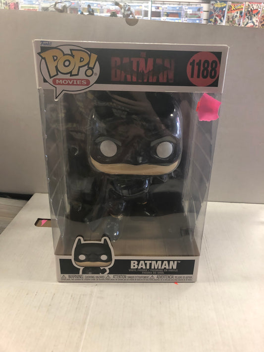 FUNKO POP MOVIES THE BATMAN 1188 BATMAN 10 INCH GREAT CONDITION