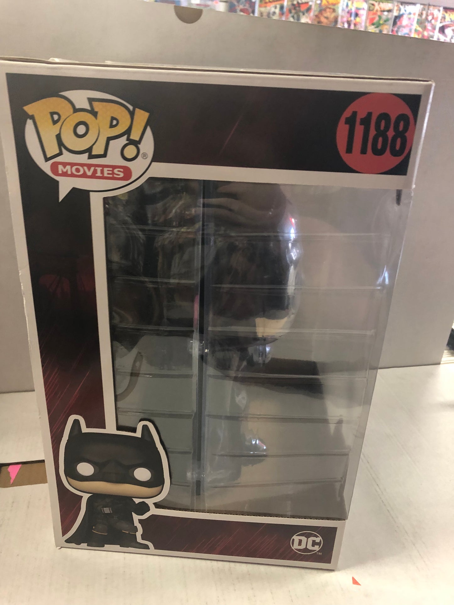 FUNKO POP MOVIES THE BATMAN 1188 BATMAN 10 INCH GREAT CONDITION