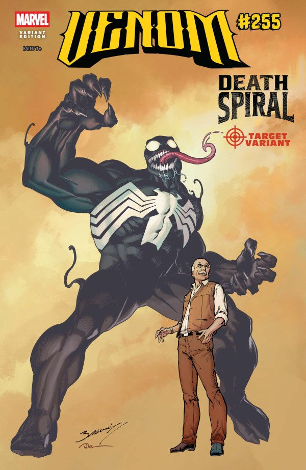 MARVEL COMICS VENOM #255 MARK BAGLEY CLASSIFIED TARGET VARIANT [DS]