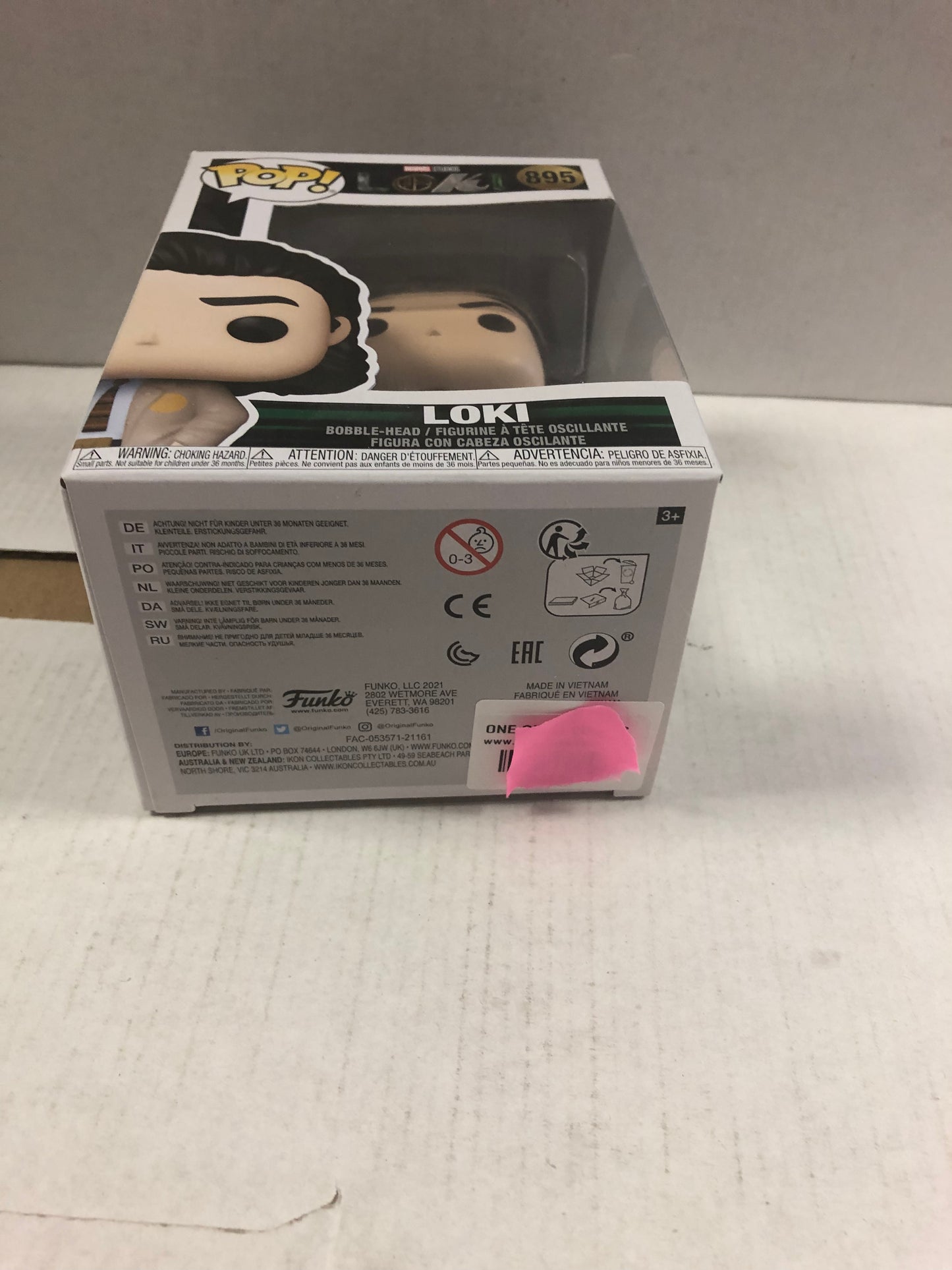 FUNKO POP LOKI 895 LOKI GREAT CONDITION