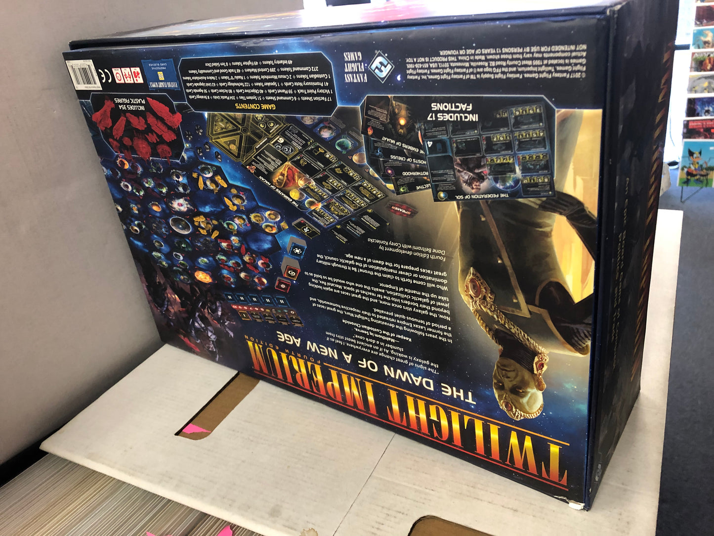 FANTASY FLIGHT GAMES TWILIGHT IMPERIUM THE DAWN OF A NEW AGE FOURTH EDITION COMPLETE NOT SEALED