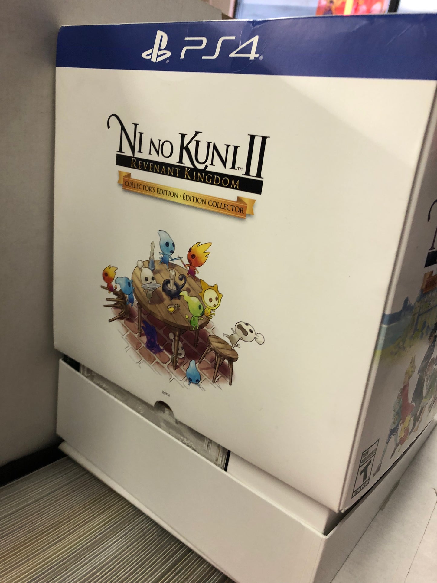 PLAYSTATION 4 NI NO KUNI II REVENANT KINGDOM COLLECTORS EDITION COMPLETE SOME BOX DAMAGE