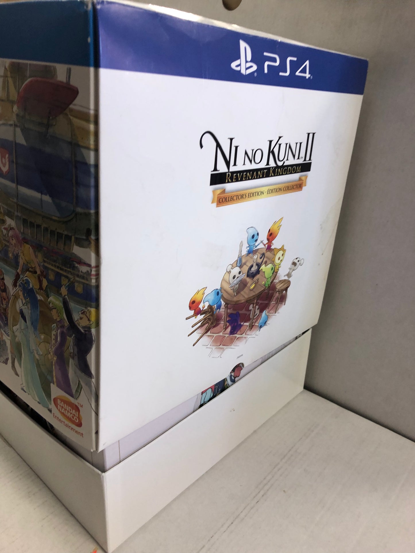 PLAYSTATION 4 NI NO KUNI II REVENANT KINGDOM COLLECTORS EDITION COMPLETE SOME BOX DAMAGE