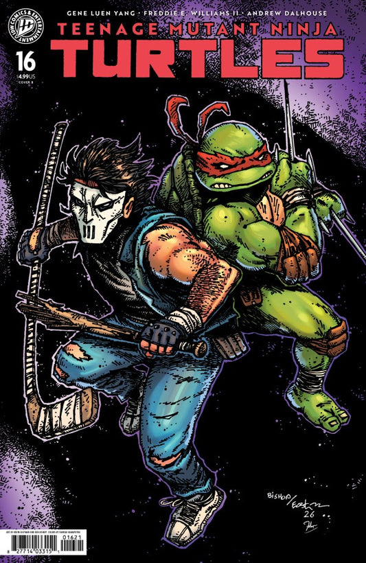 IDW Teenage Mutant Ninja Turtles #16 Variant B (Eastman & Bishop)
