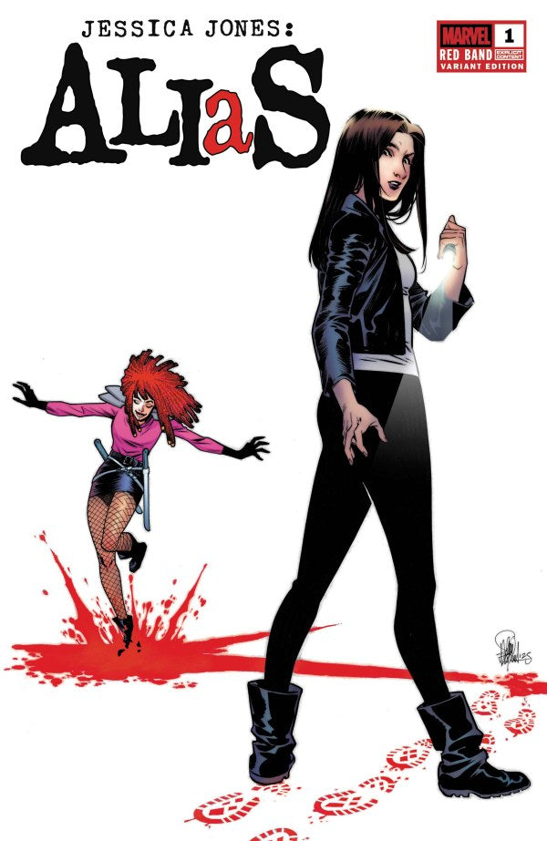 MARVEL COMICS ALIAS: RED BAND #1 ELENA CASAGRANDE VARIANT [POLYBAGGED]