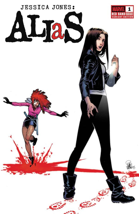 MARVEL COMICS ALIAS: RED BAND #1 ELENA CASAGRANDE VARIANT [POLYBAGGED]