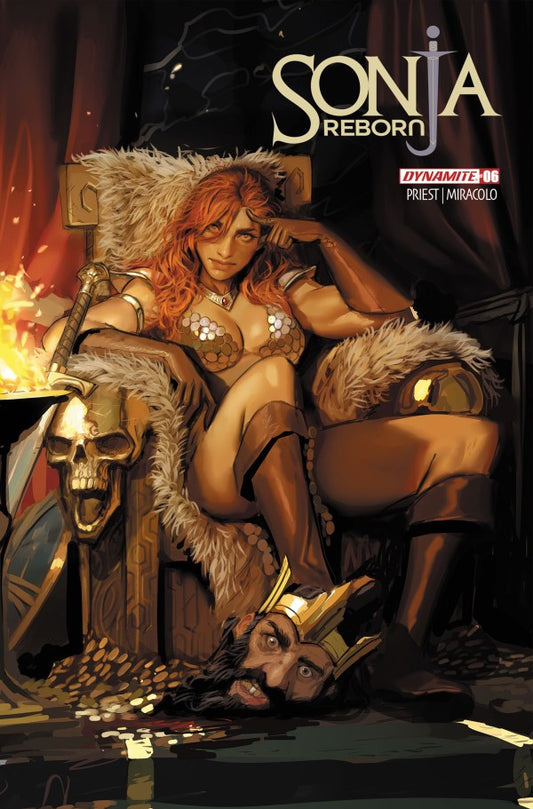 DYNAMITE SONJA REBORN #6 CVR A STJEPAN SEJIC