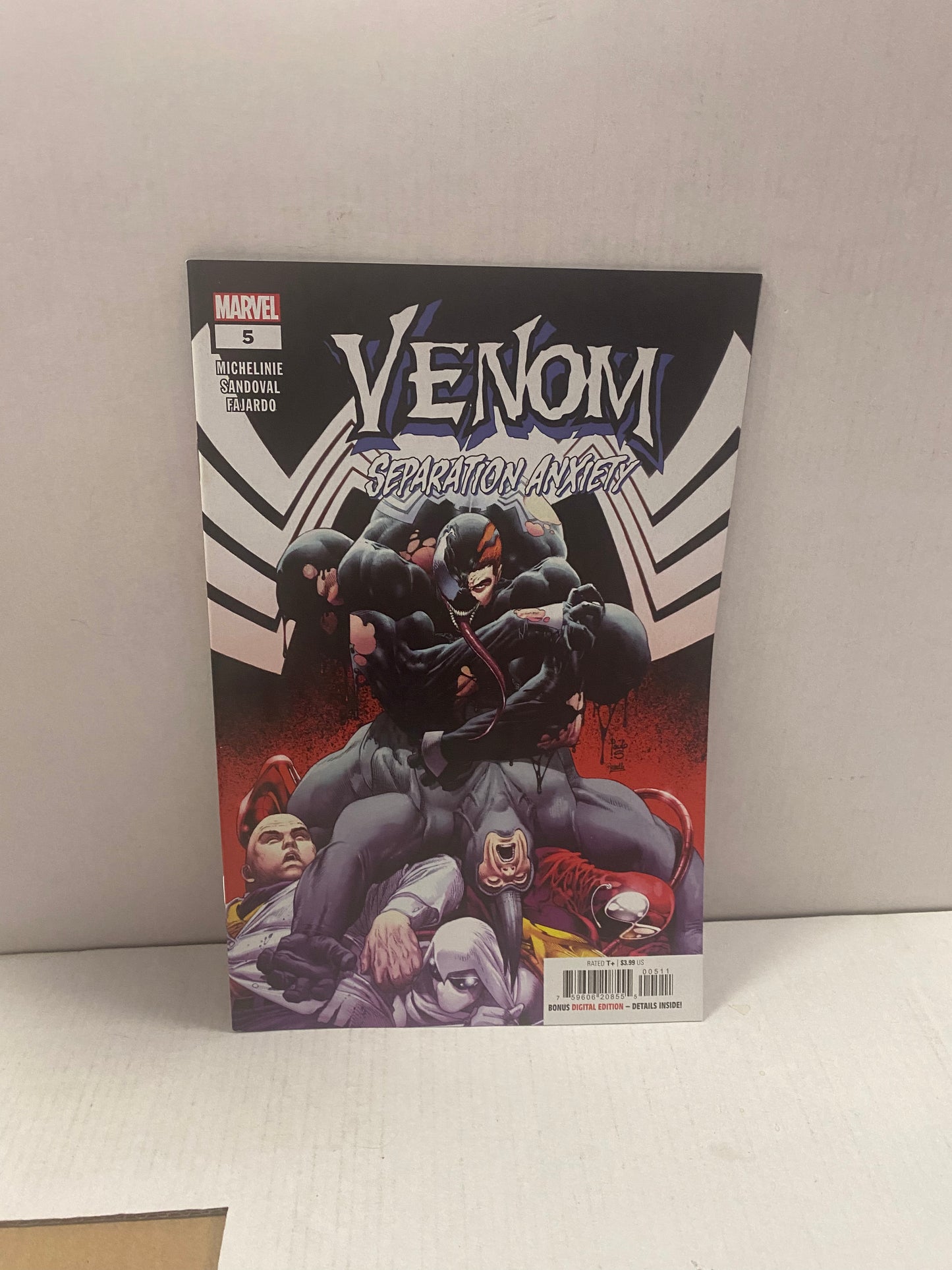 MARVEL COMICS VENOM SEPARATION ANXIETY 5