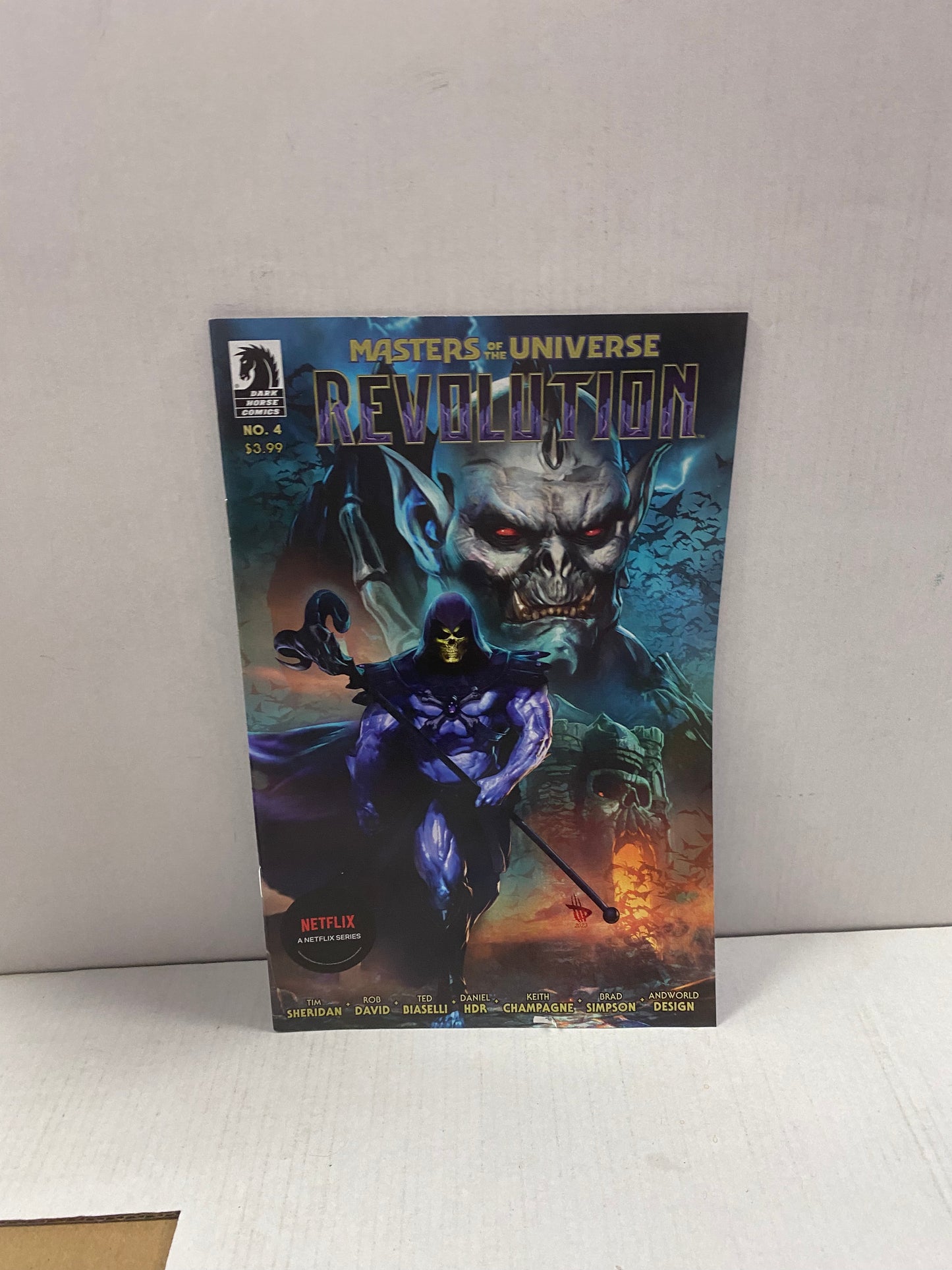 DARK HORSE COMICS MASTERS OF THE UNIVERSE REVOLUTION 4