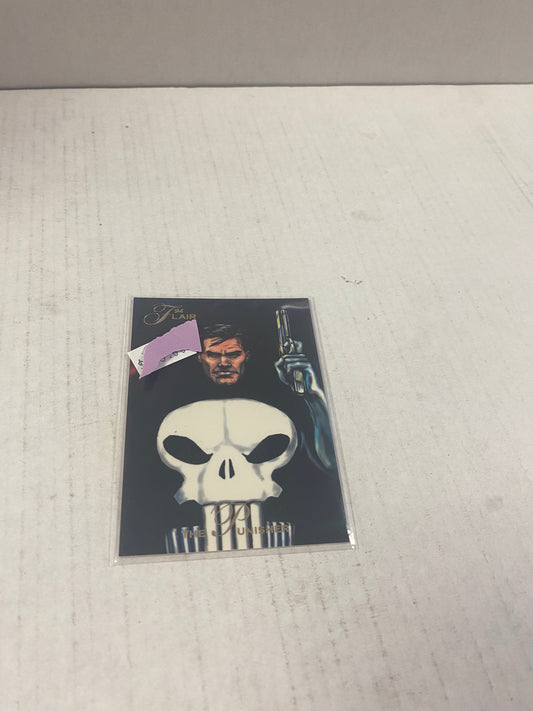 MARVEL FLAIR 1994 PUNISHER VS SPIDER-MAN GREAT CONDITION