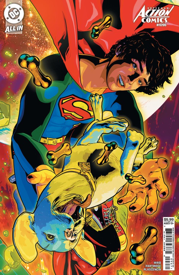 DC COMICS ACTION COMICS #1096 CVR F ACO REIGN OF THE SUPERBOYS CONNECTING CARD STOCK VAR