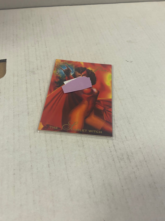 MARVEL FLAIR 1994 SCARLET WITCH GREAT CONDITION
