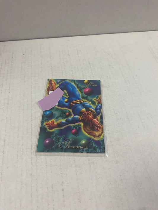 MARVEL FLAIR 1994 SPEEDBALL GREAT CONDITION