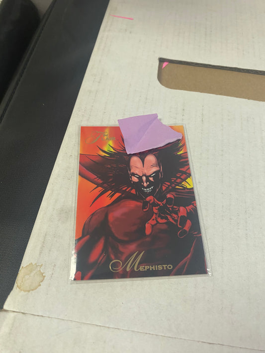 MARVEL FLAIR 94 MEPHISTO GREAT CONDITION