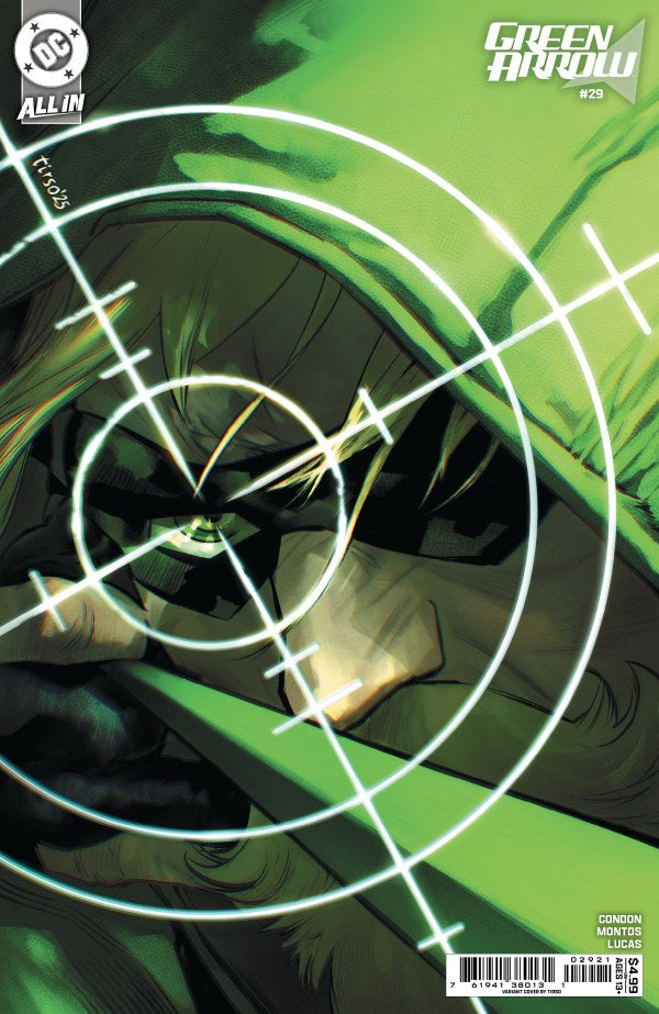 DC COMICS GREEN ARROW #29 CVR B TIRSO